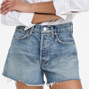 Agolde Long Parker Shorts